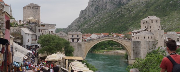 Mostar Köprüsü’nde 450. geleneksel atlama yarışları