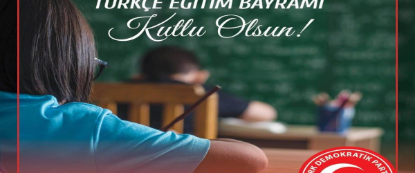 Milletvekili Dr. Beycan İlyas’tan 21 Aralık Türkçe Eğitim Bayramı mesajı