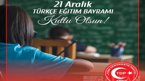Milletvekili Dr. Beycan İlyas’tan 21 Aralık Türkçe Eğitim Bayramı mesajı