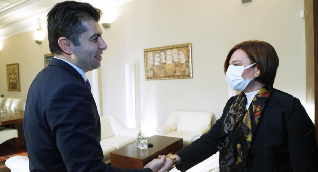Başbakan Petkov, Türkiye Büyükelçisi Aylin Sekizkök ile görüştü